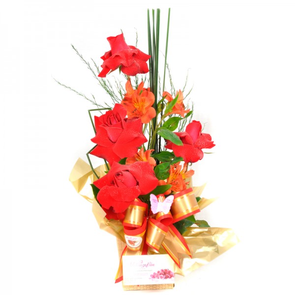 Arranjo Floral Natureza Red